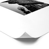 B&W Vintage Poster Afdruk (Hoek)