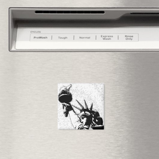 B&W Vrijheidsbeeld Magneet (Insitu (Vaatwasser))