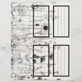 B&W Wildbloemen Suzy's tuin 5 Blank (Voorkant)