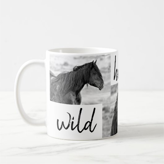 B&W Wilde Horse Lover Koffiemok (Links)