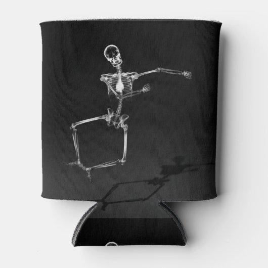 B&W X-Ray Skeletdansend Blikjeskoeler (Voorkant)