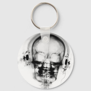 B&W X-Ray Skeleton Music Hoofdtelefoon Sleutelhanger