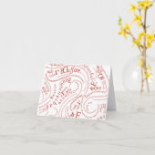 B-woorden Opmerking Kaart (Gele Bloem)