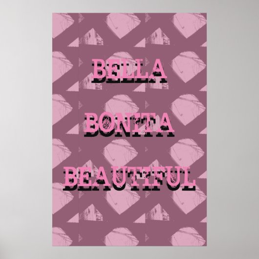 B Word Poster (Voorkant)