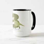 B zoals Brachiosaurus Mok (Voorkant rechts)