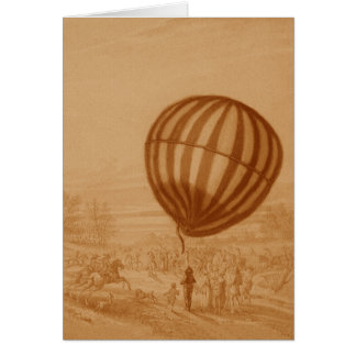 BA02285FAC01Z-First Manned Gas Balloon