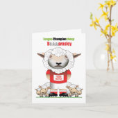 Ba,a,a,arnsley (Barnsley) Grappige Voetbalkaart Kaart (Gele Bloem)