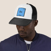 Ba - Balzac Grappig Chemie Elementsymbool T-Shirt Trucker Pet (In situ)