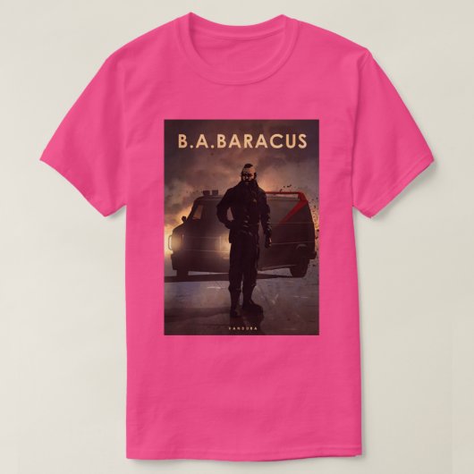 BA Baracus GMC Vandura Legends T-shirt (Design voorkant)