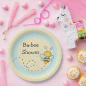 Ba-Bee Baby shower Bumble Paper Borden Papieren Bordje (Feest)