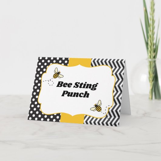 Ba-Bee Baby Shower Decoborden (Voorkant)