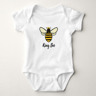 Ba-Bee Baby shower Onsie   Koningin Bee Baby Romper