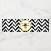 Ba-Bee Baby shower Waterflesetiketten Waterfles Etiket (Enkel label)