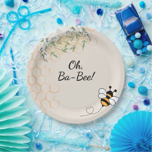 Ba-Bee  Papieren Bordje (Feest)