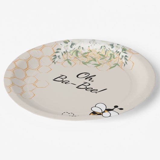 Ba-Bee  Papieren Bordje (Gekanteld)