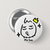 ba, Dim Sum Ronde Button 5,7 Cm (Voorkant /achterkant)
