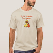 BA- Funny Cartoon Duck Tweeter Shirt (Voorkant)