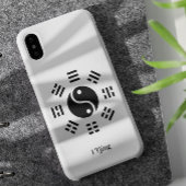 Ba Gua, acht trigrammen, yin yang aanpasbaar Case-Mate iPhone Case