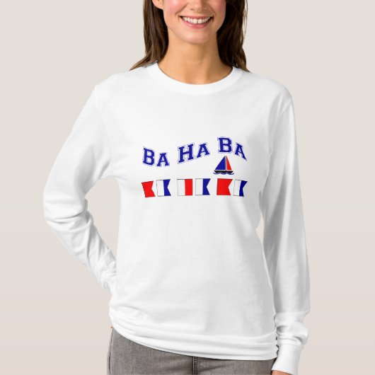 Ba Ha Ba, w/Maritime Flags T-shirt (Voorkant)
