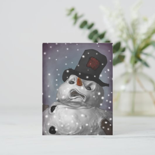 Ba Humbug! Briefkaart (Staand voorkant)