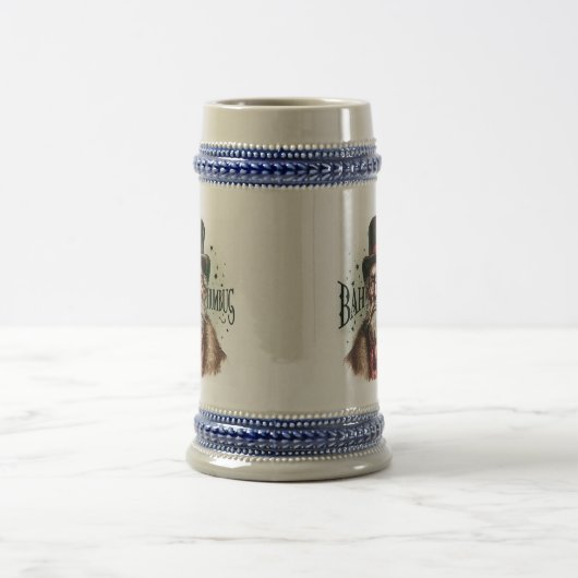 Ba Humbug Scrooge Christmas Stein Bierpul (Center)