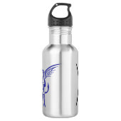 BA Metaal Water flesje Waterfles (Voorkant)