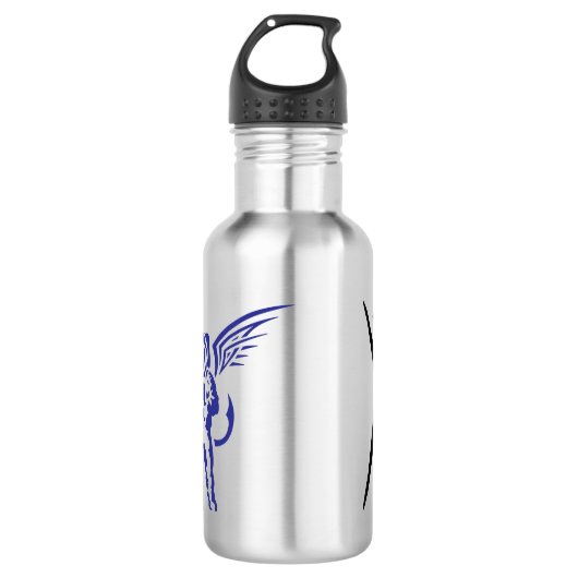 BA Metaal Water flesje Waterfles (Voorkant)