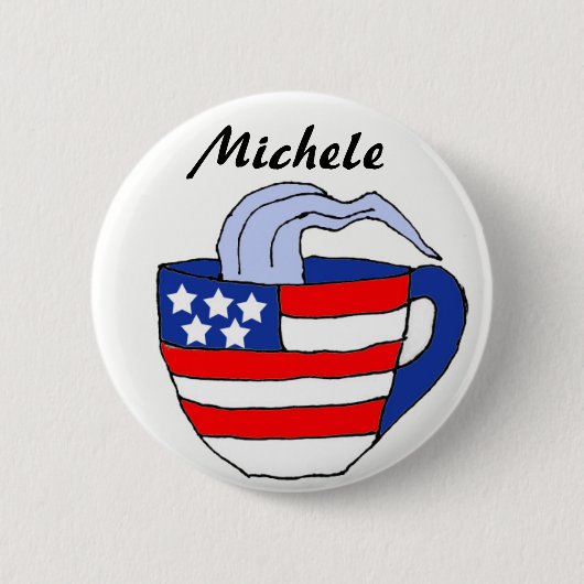 BA- Michele Bachmann Teacup Button (Voorkant)