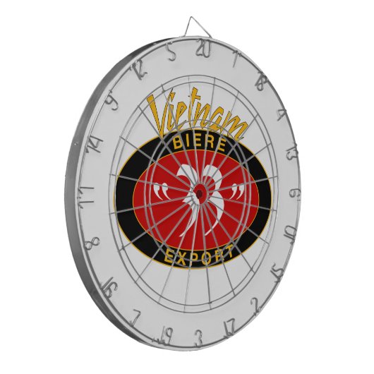 "Ba Moui Ba" - "33" Beer, Vietnam Dartbord (Voorkant Links)