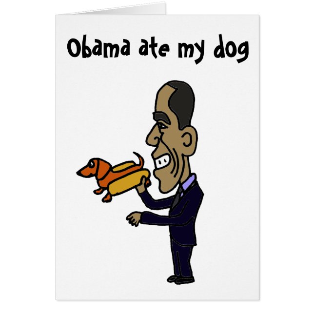 BA- Obama Ate My Dog (Voorkant)