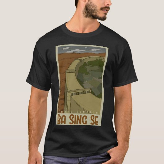 Ba Sing Se Reisposter T-shirt (Voorkant)