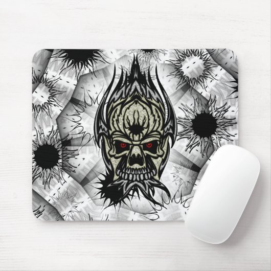 BA Skull Muismat Backlit Skull 3 (Met muis)
