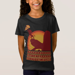 Ba Sowenya koopt me een Pizza King Lion T-shirt