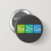 Ba Zn Ga. Periodieke Button Tabelelementen (Voorkant /achterkant)