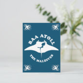 Baa Atoll Duiken Briefkaart (Staand voorkant)