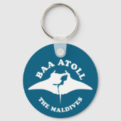 Baa Atoll Duiken Sleutelhanger (Achterkant)