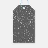 Baa-baa A Little Lamb Stars Baby shower Cadeaulabel (Achterkant)