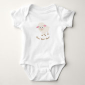 Baa Baa Baa Cute Lamb Romper (Voorkant)