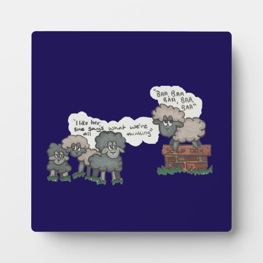 Baa, Baa, Baa Fotoplaat (Voorkant)