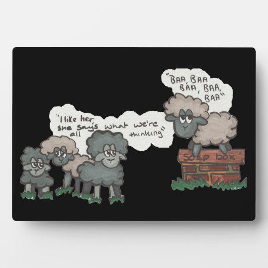 Baa, Baa, Baa Fotoplaat (voorkant)