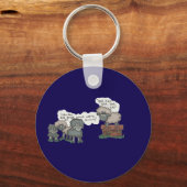 Baa, Baa, Baa Sleutelhanger (Achterkant)