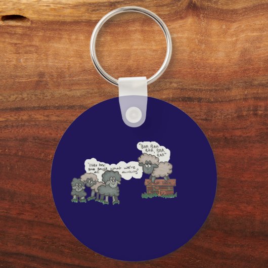 Baa, Baa, Baa Sleutelhanger (Voorkant)