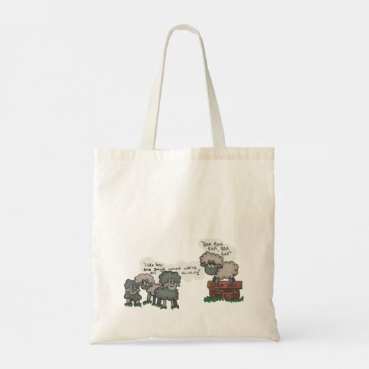 Baa, Baa, Baa Tote Bag (Achterkant)