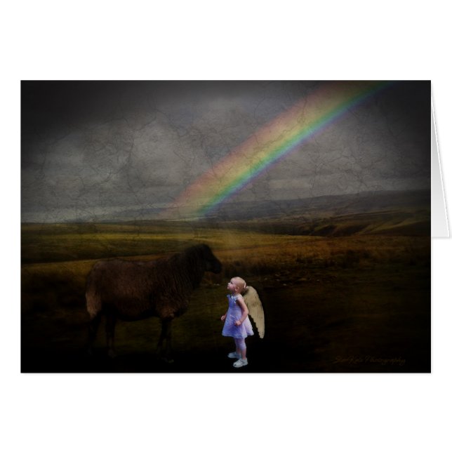 "Baa Baa Black Sheep"-blanco kaart (Voorkant Horizontaal)