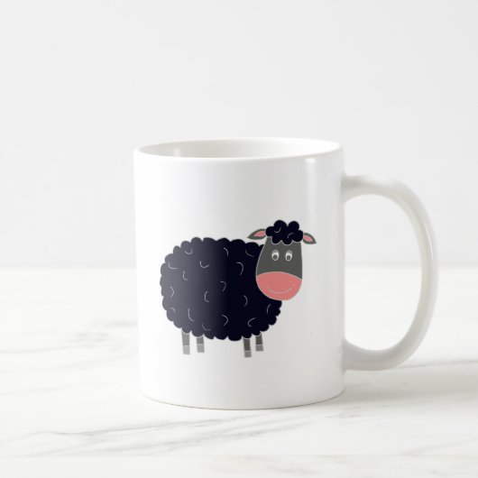 Baa Baa Black Sheep Koffiemok (Rechts)