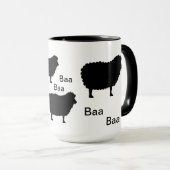 Baa Baa Black Sheep Mok (Voorkant rechts)