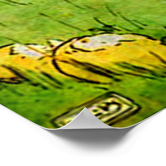 Baa Baa Black Sheep Poster (Hoek)