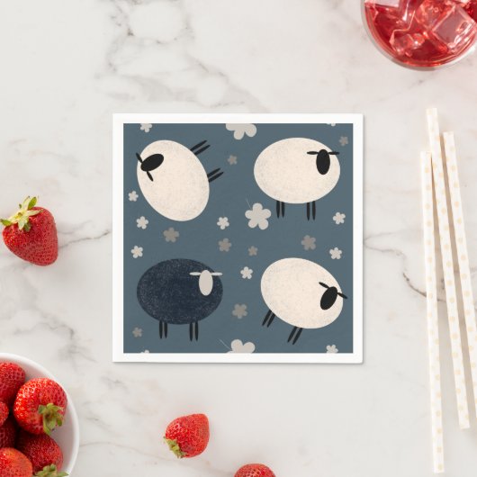 Baa Baa Black Sheep Servet (Insitu)