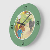 Baa, Baa, Black Sheep Verjaardagsfeest Collectie Grote Klok (Hoek)