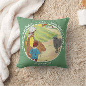 Baa, Baa, Black Sheep Verjaardagsfeest Collectie Kussen (Deken)